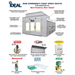 iDEAL PSB-SEMIDD26B-AK Semi Down Draft Paint Spray Booth - Mechanic Super Store