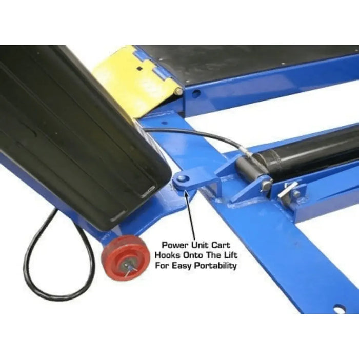 Atlas LR06 Portable Low Rise 6,000 lb Capacity Scissor Lift - Mechanic Super Store