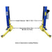Atlas PRO-9D 9,000 lb 2 Post Overhead Lift - Mechanic Super Store