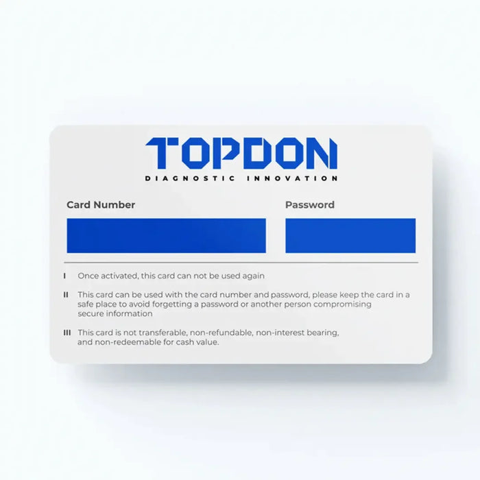 Topdon USA Heavy-Duty Software & Diagnostic Connector Cable Set - Mechanic Super Store