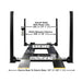 Atlas ALI Certified APEX9 4-Post Lift + RJ6 Rolling Bridge Jack Combo - Mechanic Super Store
