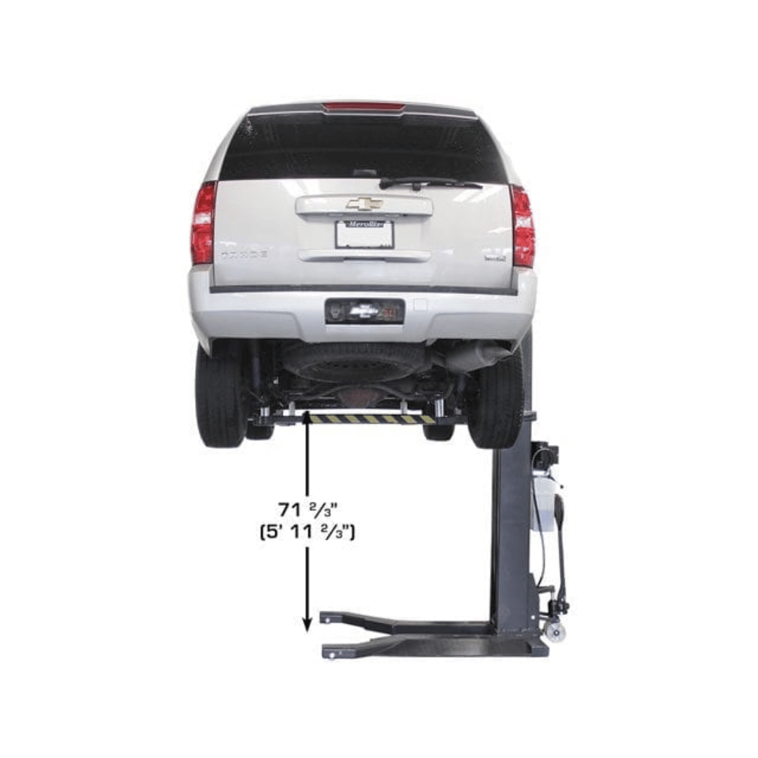 Atlas PSP-6000 6,000 lb Portable Single Post Lift