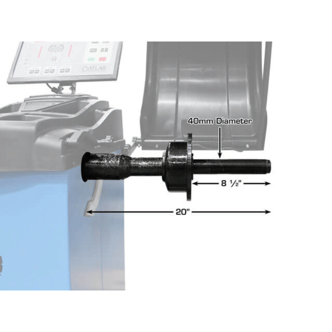 Atlas TC755EZ Tire Changer + WB49-2 Wheel Balancer Combo Package