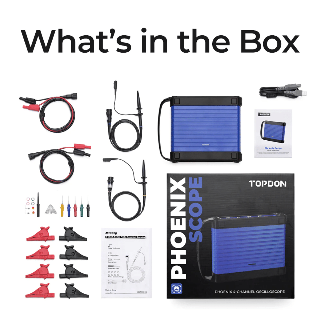 Topdon USA Phoenix 4 Channel Oscilloscope