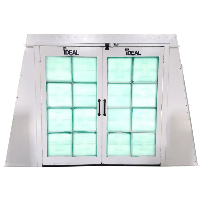 iDEAL PSB-AFCF23B-AK Cross Flow Paint Spray Booth - Mechanic Super Store