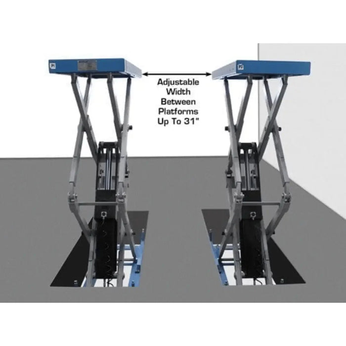 Atlas FM9SL In Ground Full-Rise 9,000 lb Capacity Scissor Lift - Mechanic Super Store