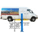 Atlas BP10000X Commercial Grade Baseplate 10,000 lb. Capacity 2-Post Lift - Mechanic Super Store