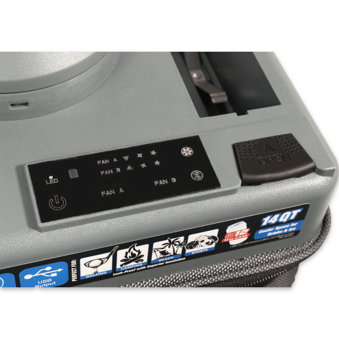 Coolee™ CL-240 - 3-in-1 Portable Air Cooler - Grey/Blue