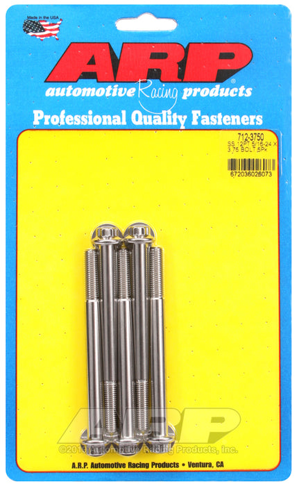 ARP 5/16-24 x 3.750 12pt SS bolts