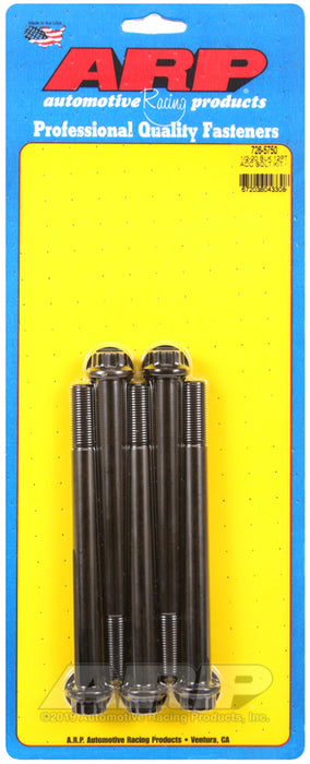 ARP 1/2-20 x 5.750 12pt black oxide bolts