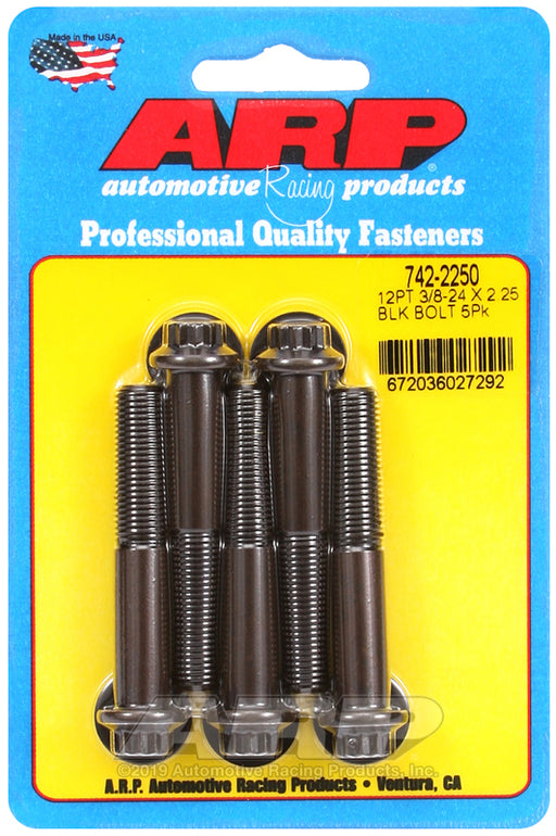 ARP 3/8-24 x 2.250 12pt black oxide bolts