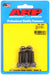 ARP 1/4-28 x 1.000 hex black oxide bolts