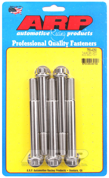 ARP 1/2-20 x 4.250 12pt SS bolts