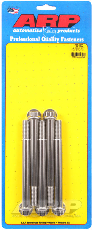 ARP 1/2-20 x 5.500 12pt SS bolts