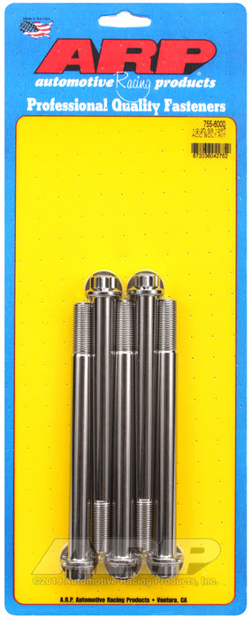 ARP 1/2-20 x 6.000 12pt SS bolts