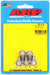 ARP M6 x 1.00 x 12 hex SS bolts