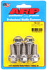ARP M12 x 1.75 x 25 hex SS bolts