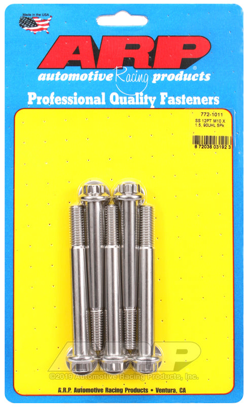 ARP M10 x 1.50 x 90  12pt SS bolts