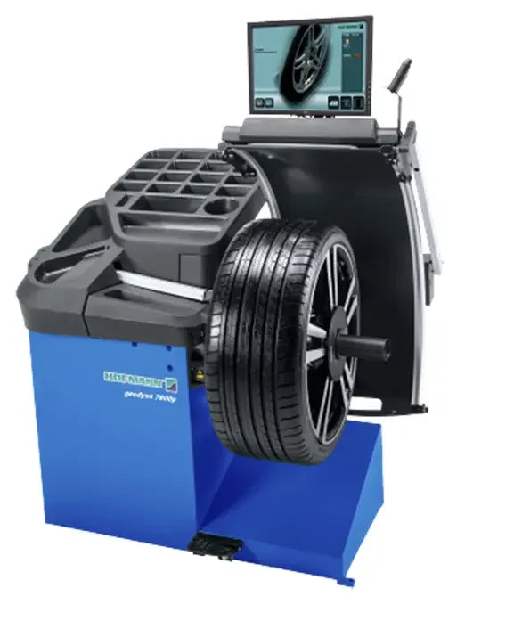 Hofmann GEODYNA 7800P Wheel Balancer w/Touchscreen Monitor and Non-Contact Data Entry - Mechanic Super Store