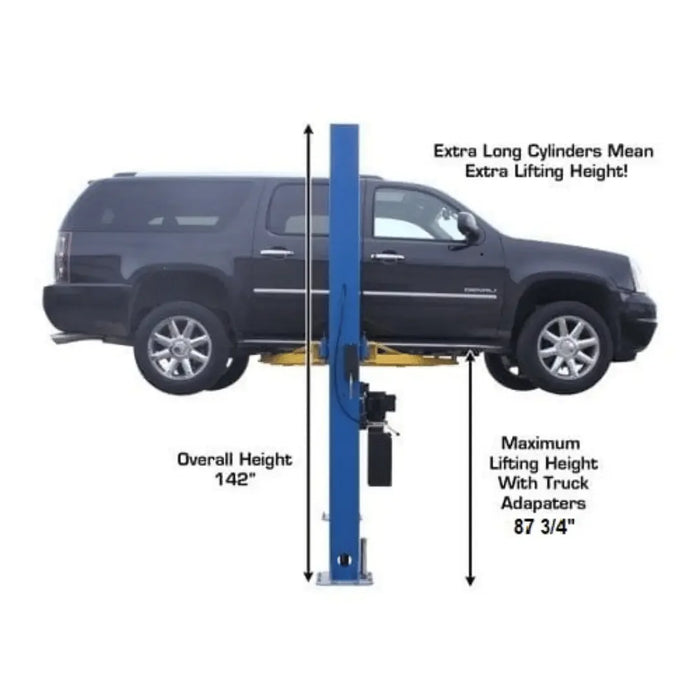 Atlas 9OHSC Overhead 9,000 lb. Capacity 2 Post Lift - Mechanic Super Store
