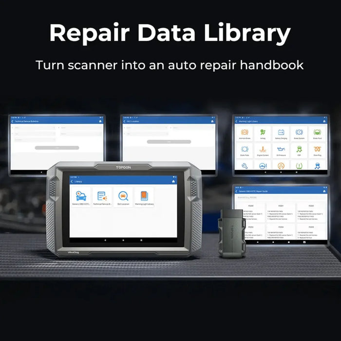 Topdon USA UltraDiag 2-in-1 Diagnostic Scanner & Key Programmer Tool - Mechanic Super Store