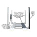 Atlas Garage PRO8000EXT 4 Post Lift + RJ35 Sliding Jacks Combo - Mechanic Super Store