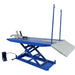 Tuxedo M-1500C-HR 1,500 lb High Rise Motorcycle Lift Bench - Vise, Sides, Balance Bar, Pump - Mechanic Super Store