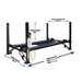 Valor VP8K-DX-XLT 8,000 lb 4 Post Deluxe Storage Lift - Mechanic Super Store
