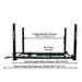 Atlas Garage PRO8000EXT-L 4 Post Lift + RJ35 Sliding Jack Combo - Mechanic Super Store