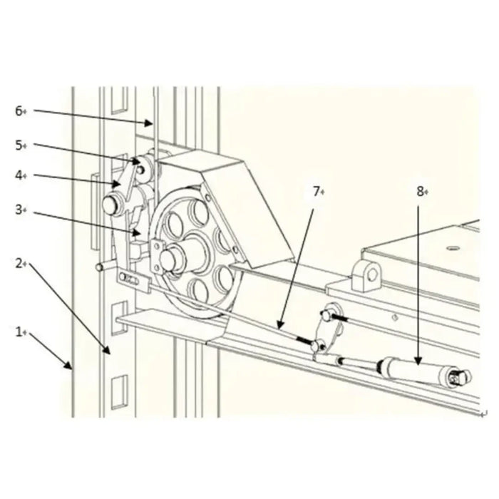 Katool KT-4H150 15,000 lbs 4 Post Alignment Lift With Rolling Jack - Mechanic Super Store