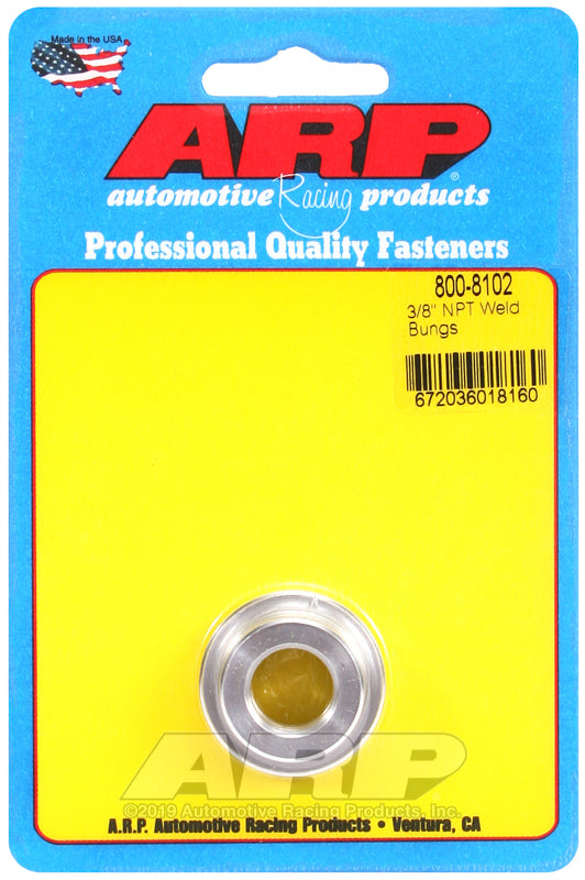 ARP 3/8" NPT aluminum weld bung