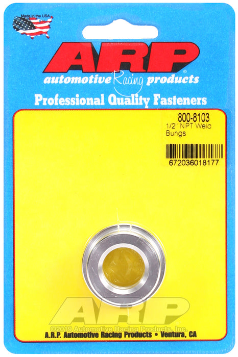 ARP 1/2" NPT aluminum weld bung