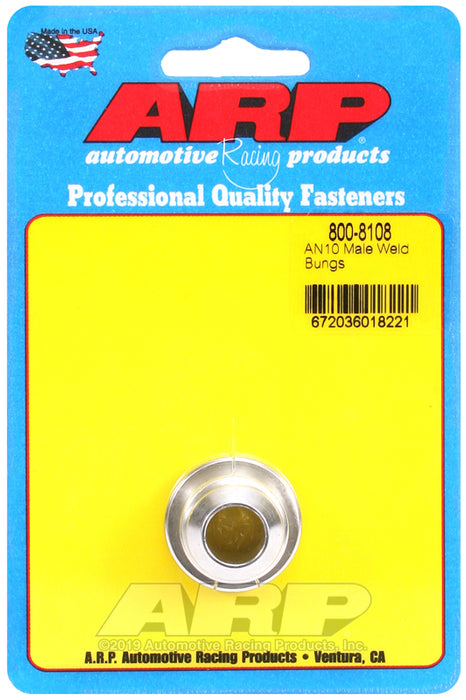 ARP AN10 male aluminum weld bung