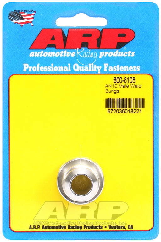 ARP AN10 male aluminum weld bung