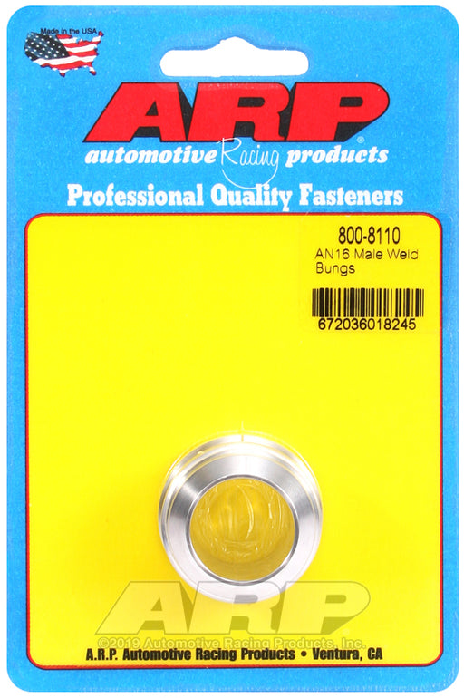 ARP AN16 male aluminum weld bung