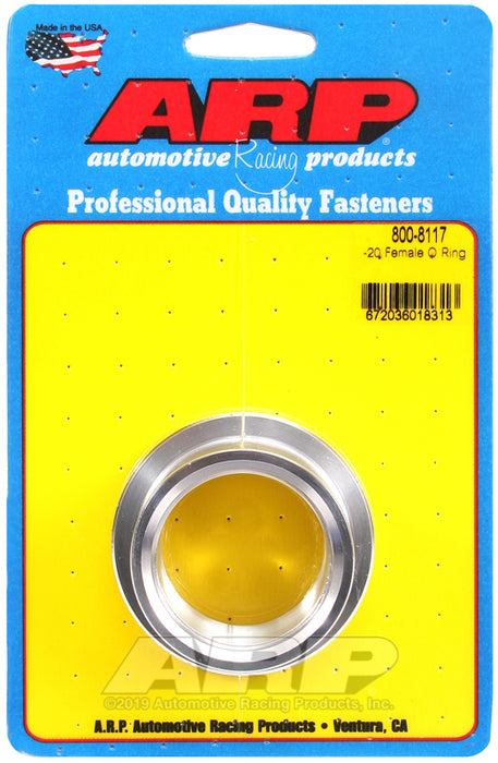 ARP -20 female O ring aluminum weld bung