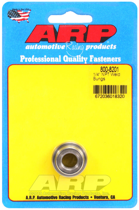 ARP 1/4" NPT steel weld bung