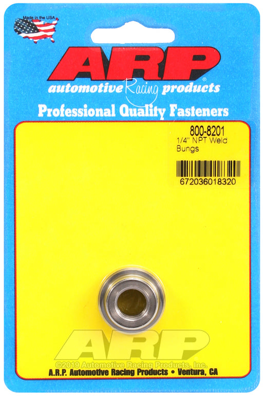 ARP 1/4" NPT steel weld bung