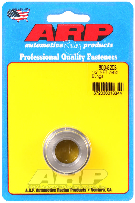 ARP 1/2" NPT steel weld bung