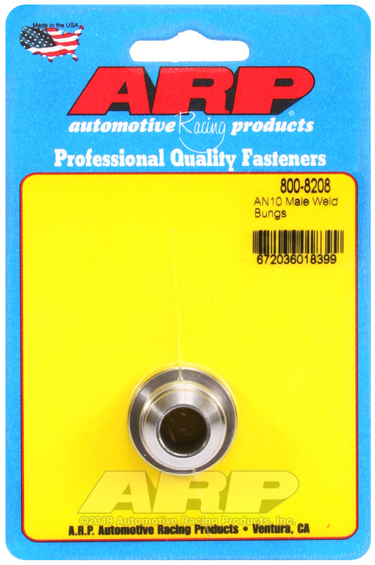 ARP AN10 male steel weld bung