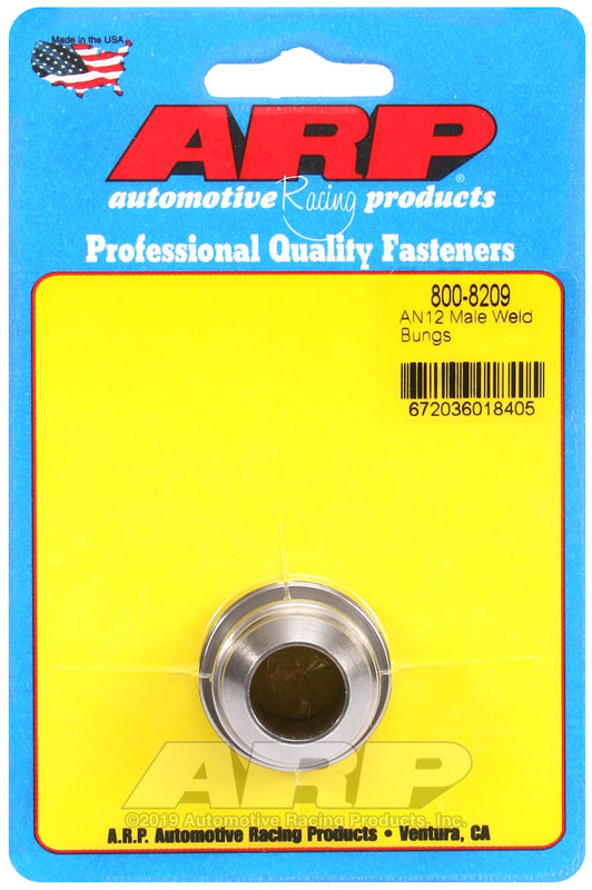 ARP AN12 male steel weld bung