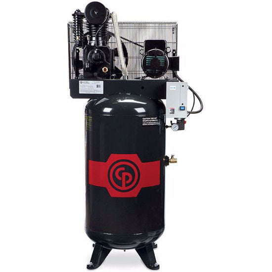 Chicago Pneumatic RCP-C581VS 5HP 80gal vertical two-stage electric air compressor