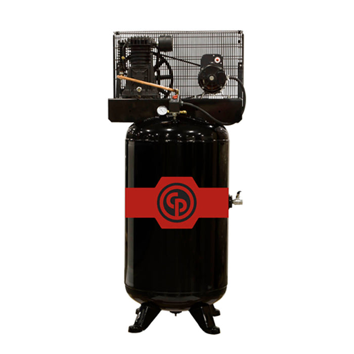 Chicago Pneumatic RCP-4981VNS 5HP 80gal vertical two-stage electric air compressor