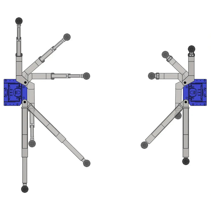 Valor VP11KC-DX 11,000 lb 2 Post Clear Floor - Mechanic Super Store