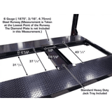 Atlas Garage PRO8000EXT 4 Post Lift + RJ35 Sliding Jacks Combo