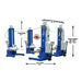 iDEAL MSC-13K-B-452 Mobile Single Column Lift - Mechanic Super Store