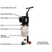 Atlas LR06 Portable Low Rise 6,000 lb Capacity Scissor Lift - Mechanic Super Store
