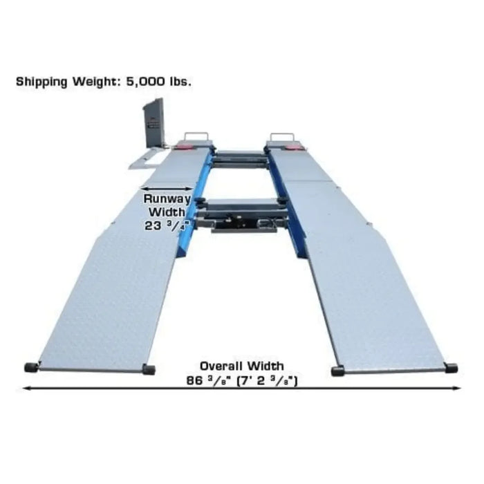 Atlas 12ASL 12,000 lb Capacity Alignment Scissor Lift - Mechanic Super Store