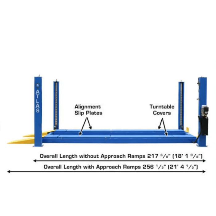 Atlas 414A Alignment Lift + RJ8 Rolling Jack Combo - Mechanic Super Store
