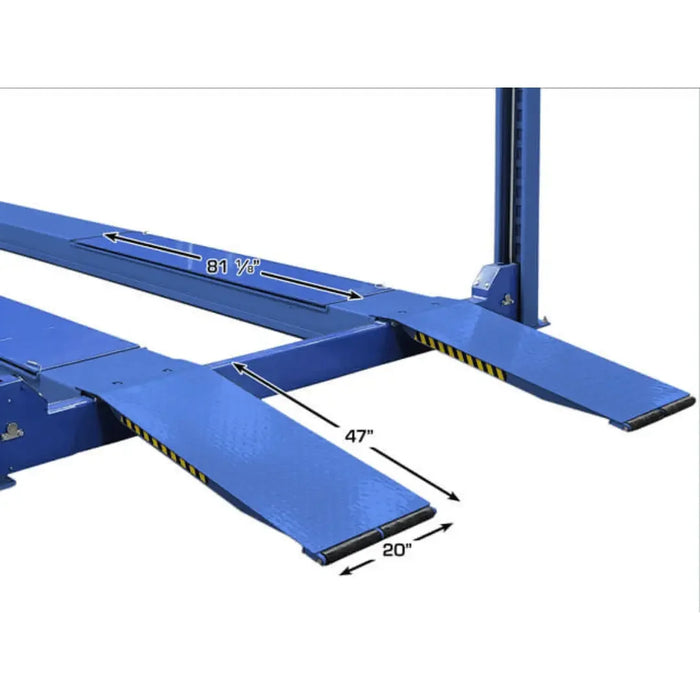 Atlas Open Front Lift + RJ7000 ALI Cert. Rolling Jack Combo - Mechanic Super Store
